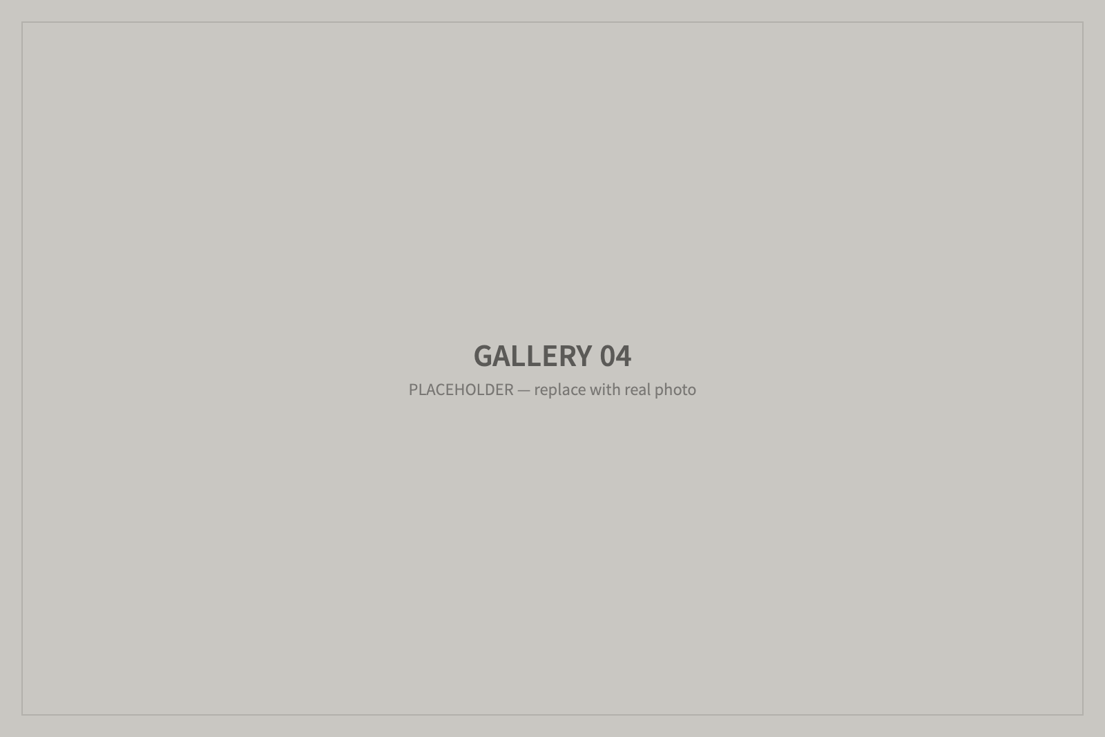 GALLERY 04 — placeholder image